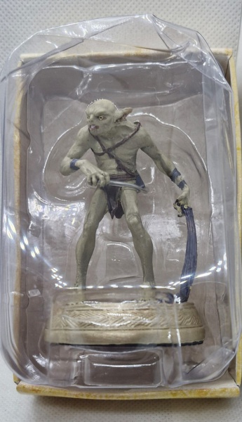 Joias . Bela miniatura metálica de guerreiro monstro usada norm foto 5