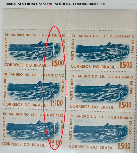 Joias . TELEGRAFO - SELO RHM T- 6 - VALOR CAT - 230 UFS OU R$ 1 foto 3