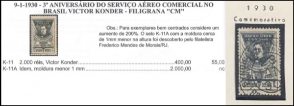 Joias . ZEPPELIN RARO SELO RHM - Z-07 - VALOR DE CAT  220 UF foto 4