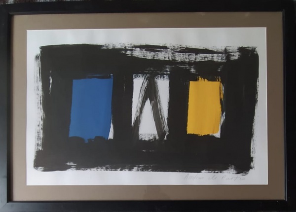 Arte . TARSILA, ÓLEO SOBRE TELA, MEDINDO 30CM X 40CM, COM DOCU foto 3