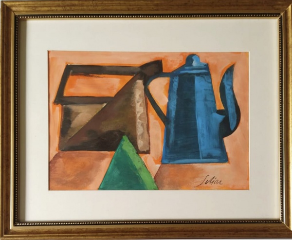 Arte . ROBERTO BURLE MARX, ACRÍLICA TÉCNICA MISTA SOBRE TELA, foto 3