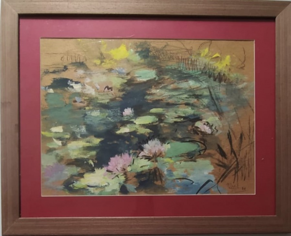 Arte . ROBERTO BURLE MARX, ACRÍLICA TÉCNICA MISTA SOBRE TELA, foto 6