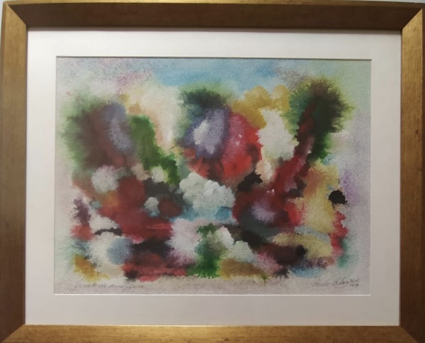 Arte . ROBERTO BURLE MARX, ACRÍLICA TÉCNICA MISTA SOBRE TELA, foto 7