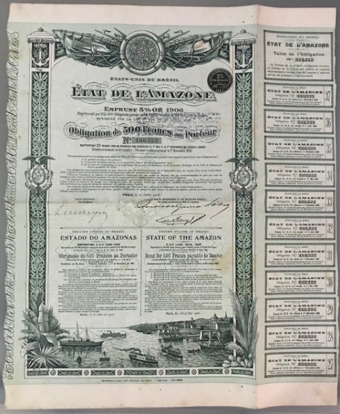 Joias . Apólice - Eletrobras - Letra BB - Com 4 Cupons - Ao Por foto 5