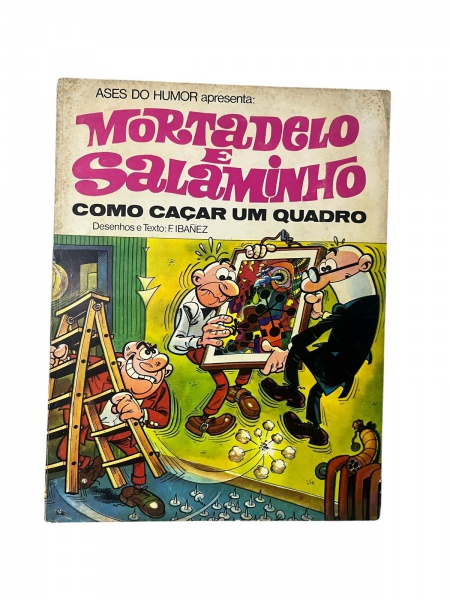 Joias . Revista em Quadrinhos da série Mortadelo e Salaminho Publicada pela editora ...