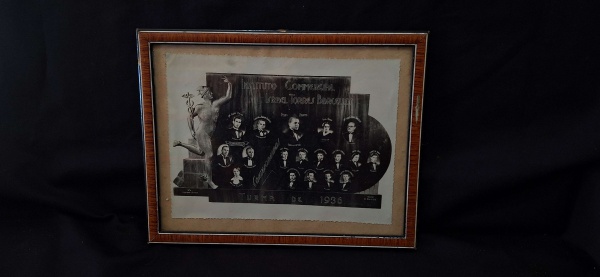 Arte . QUADRO GRANDE ANTIGO DE JESUS REZANDO -COM VIDRO E LUZ foto 3