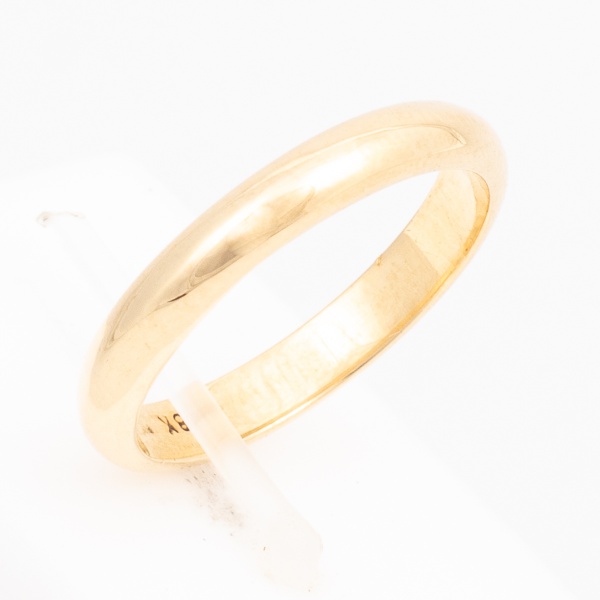 H.STERN - Aliança em ouro amarelo, contraste 750 K e da Joalheria. Aro 19. Peso 4,3 gr. (Por medida de segurança esse lote não se encontra em nossa loja).