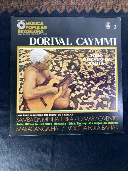 VINIL. Dorival Caymmi - História da Música Popular Brasileira Vol. 3