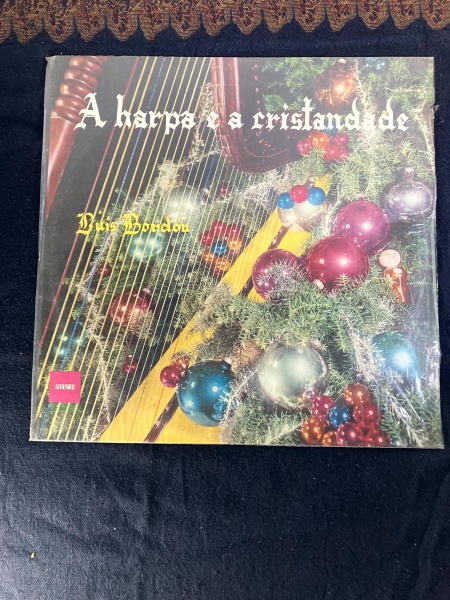 VINIL. Luís Bordon - A Harpa e a Cristandade em Stereo (Chantecler LP 2-07-405-268)