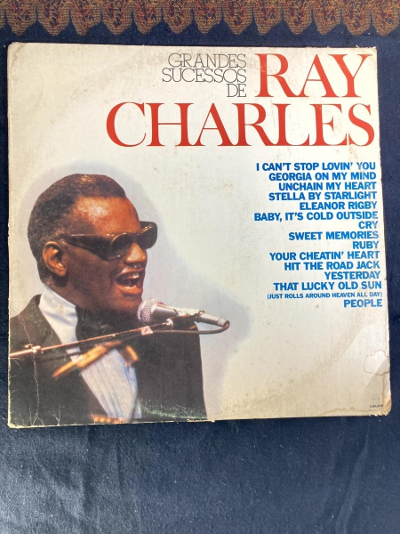 VINIL. Ray Charles - Grandes Sucessos de Ray Charles (Som Livre 530.042)