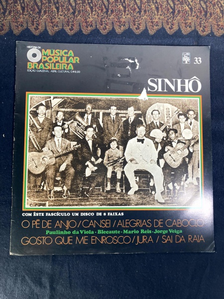 VINIL. Vários Artistas - História da Música Popular Brasileira: Sinhô