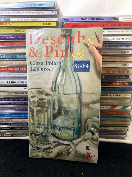 VHS. Desenhe & Pinte - Curso Prático Larousse (Altaya Vol. 81-84)