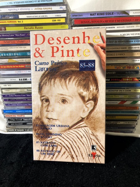 VHS. Desenhe & Pinte - Curso Prático Larousse (Altaya Vol. 85-88)