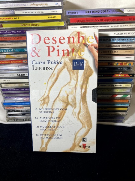 VHS. Desenhe & Pinte - Curso Prático Larousse (Altaya Vol. 13-16)