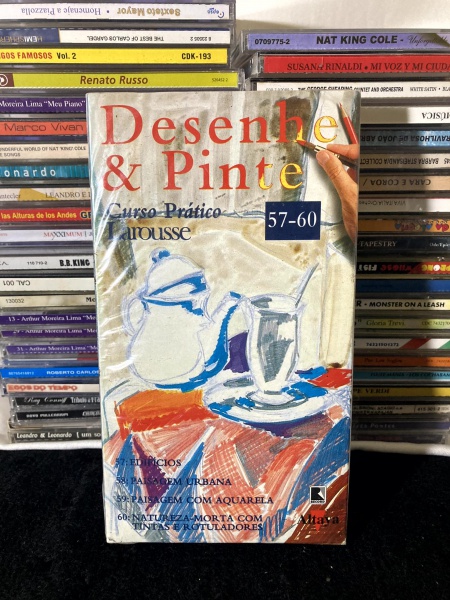 VHS. Desenhe & Pinte - Curso Prático Larousse (Altaya Vol. 57-60)