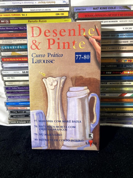 VHS. Desenhe & Pinte - Curso Prático Larousse (Altaya Vol. 77-80)