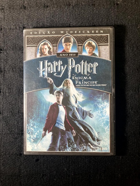 DVD. Harry Potter e o Enigma do Príncipe - Edição Widescreen, ano seis