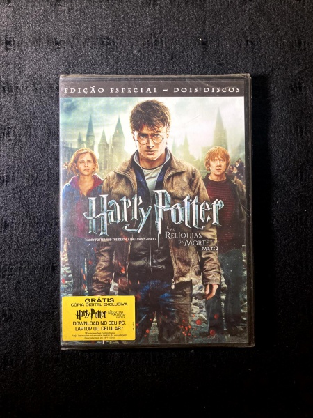 DVD. Harry Potter e as Relíquias da Morte parte 2 - Edição Especial DOIS DISCOS