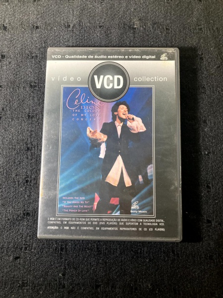 DVD. Celine Dion The Colour of My Love Concert