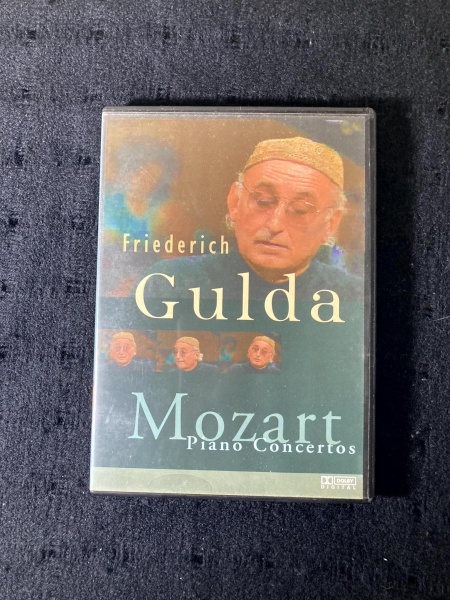 DVD. Friederich Gulda Mozart Piano Concertos