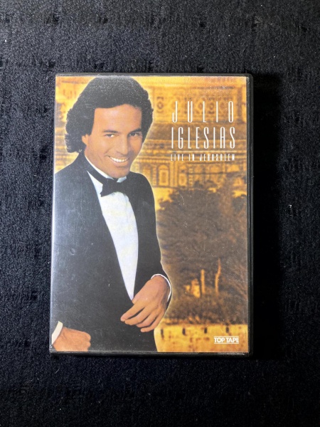 DVD. Julio Iglesias Live in Jerusalem