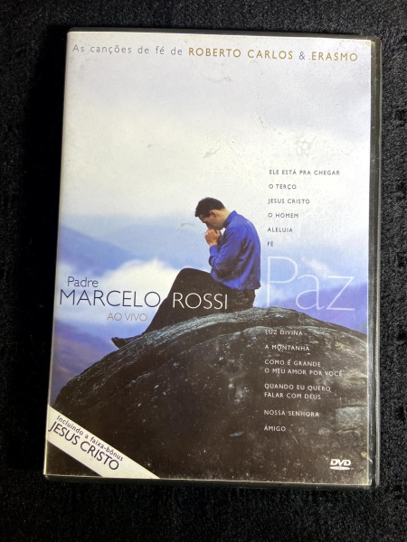 DVD. Padre Marcelo Rossi - Ao Vivo Paz (Mercury/Universal Music)
