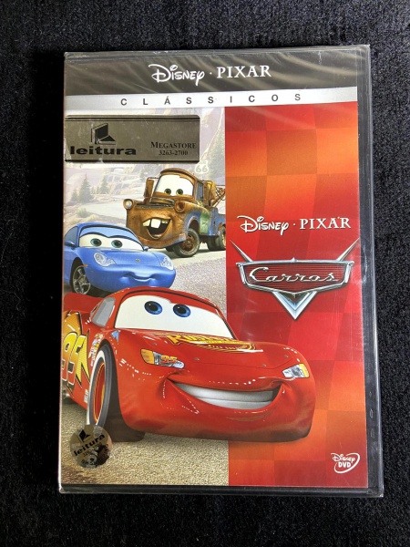 DVD. Carros (Disney / Pixar)