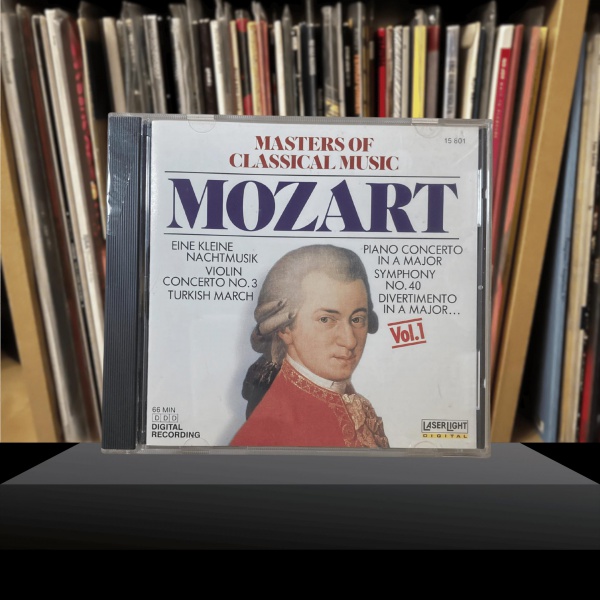 Masters of Classical Music, Mozart, Vol.1, digital recording - Laser Light Digital