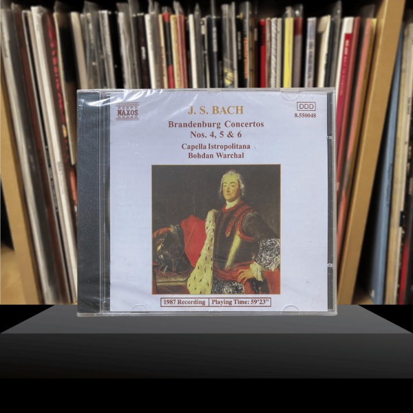 J.S.Bach, Branderburg Concertos Nos. 4, 5 & 6 Capella Istropolitana Bohdan Warchal, 1987 Recording