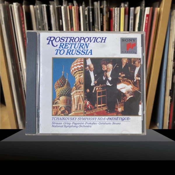 Rostropovich Return to Russia, Tchaikovsky Symphony no. 6, Pathétique - Sony Classical