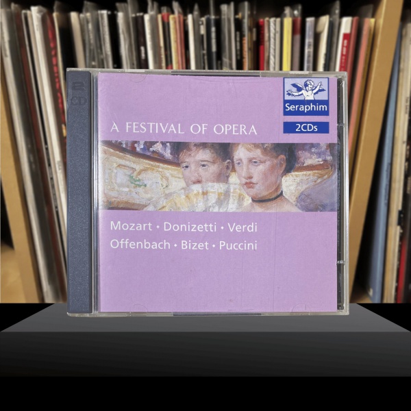 A Festival of Opera, Mozart, Donizetti, Verdi, Offenbach, Bizet, Puccini - Seraphim (2 CDs)