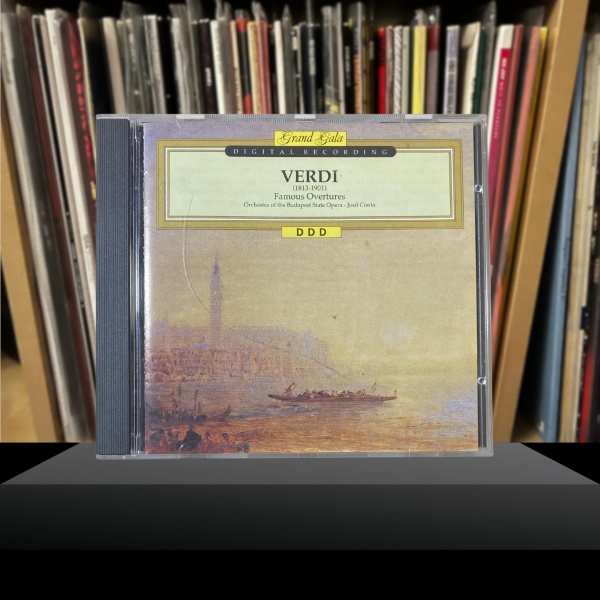 Verdi (1813 - 1901), Famous Overtures Orchestra of the Budapest State Opera - Josif Conta, digital recording - Grand Gala