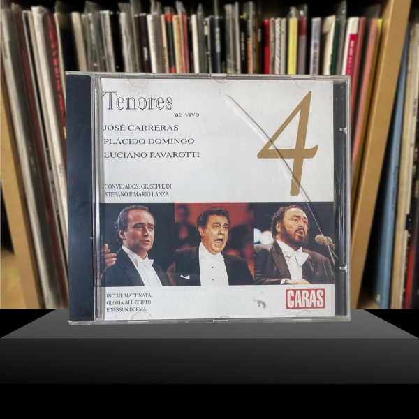 Tenores ao vivo, José Carreras, Plácido Domingo, Luciano Pavarotti vol. 4 - CARAS