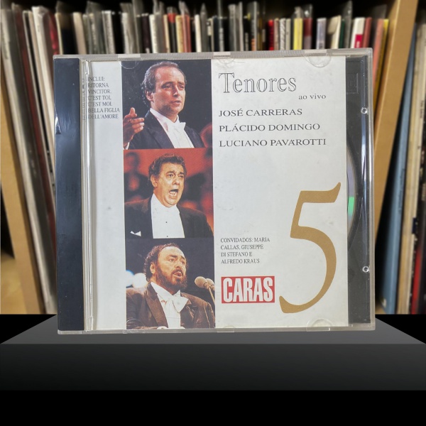Tenores ao vivo, José Carreras, Plácido Domingo, Luciano Pavarotti vol. 5 - CARAS