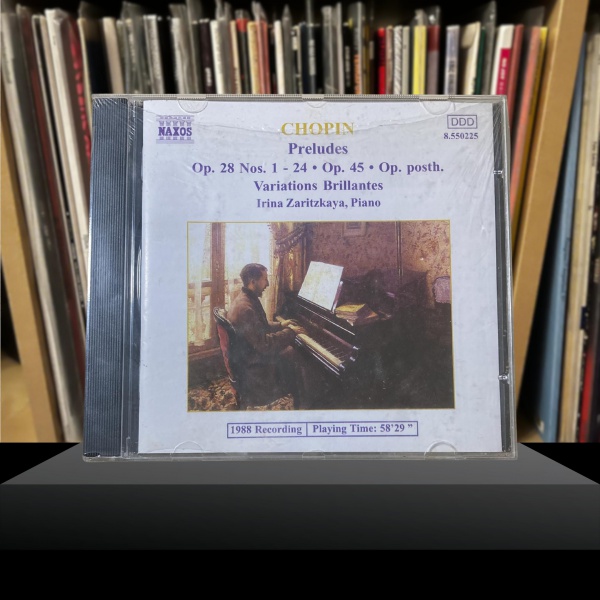 Chopin: Preludes, Variations Brillantes, Irina Zaritzkaya, Piano, 1988 recording - Naxos