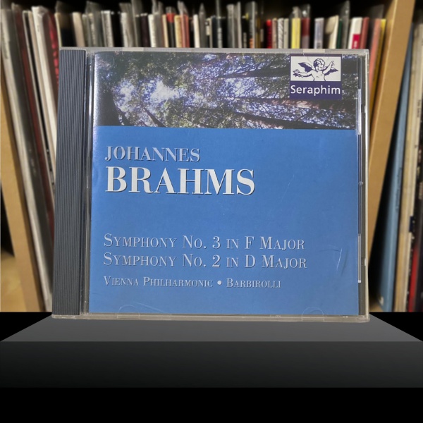 Johannes Brahms, Symphony No. 3 in F Major, Symphony No. 2 in D Major - Seraphim