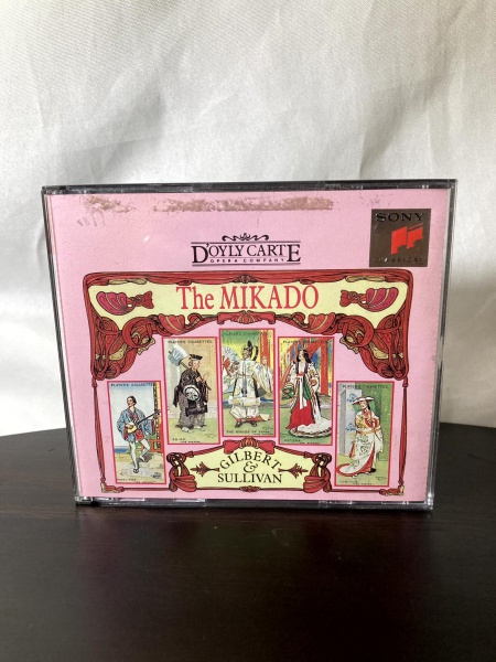 The Mikado, Gilbert & Sullivan, D'olly Carte Opera Company - Sony Classical (2 CDs)