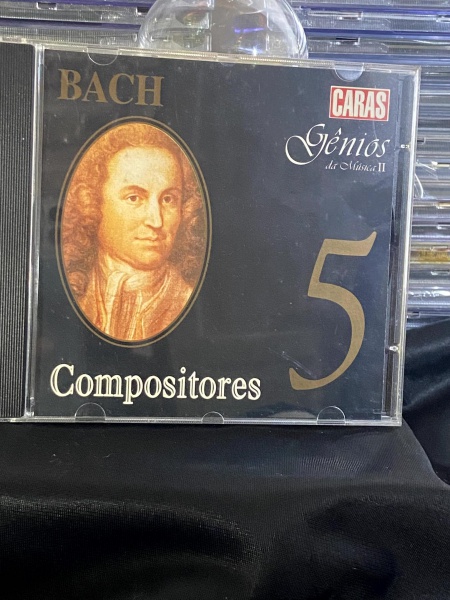 Compositores Bach, Gênios da Música II, vol. 5 - CARAS