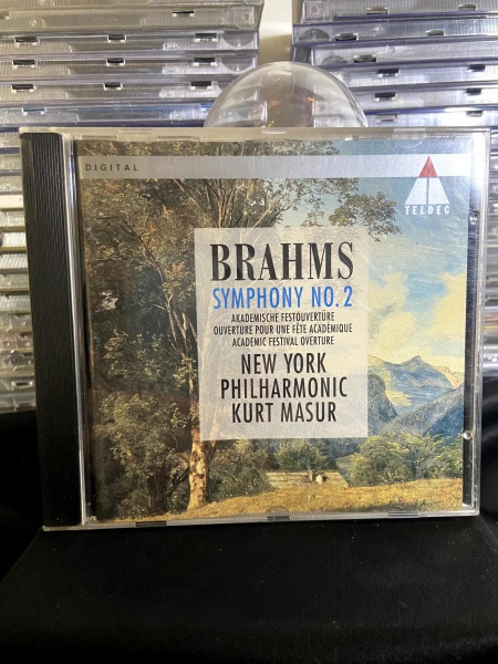 Brahms, symphony no. 2, New York Philharmonic Kurt Masir - Teldec