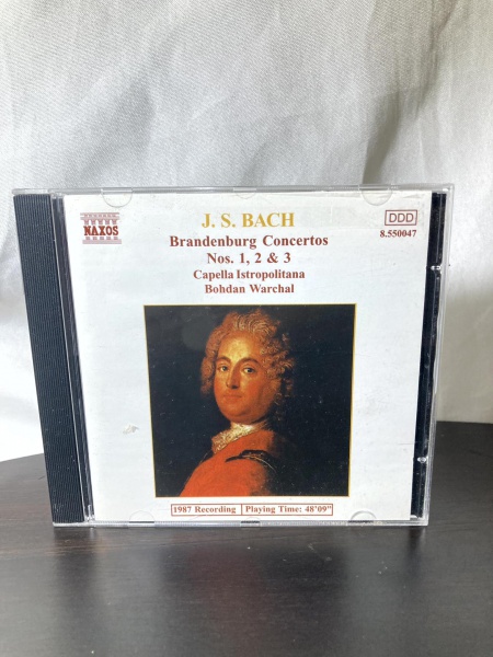 J. S. Bach, Brandenburg Concertos Nos. 1, 2 & 3, 1987 recording - Naxos