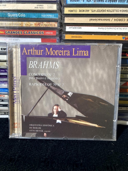 Arthur Moreira Lima Brahms "Concerto Nº 2 / Rapsódia Op. 79 Nº 2" (Meu Piano Vol. 22 Orq. Sinf. Berlim / Otto Meyer)