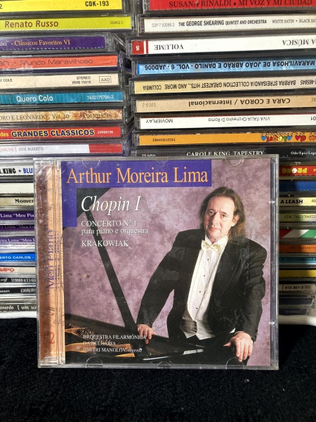 Arthur Moreira Lima Chopin I "Concerto Nº 1 / Krakowiak" (Meu Piano Vol. 2 Orq. Filarmônica Bulgária / Dmitri Manolov)