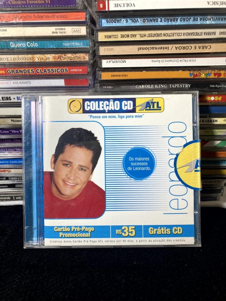 Coleção CD ATL Leonardo "Os Maiores Sucessos" (CD promocional)