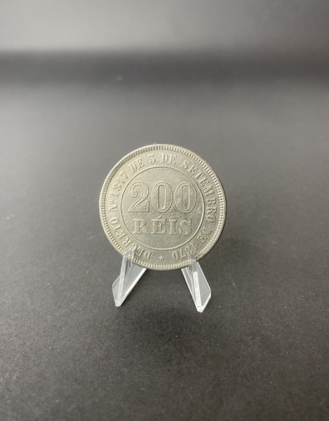 Joias . MOEDA BRASIL - 5 CENTAVOS - 1967 - BONÉ - 5 REBATIDAS - foto 1
