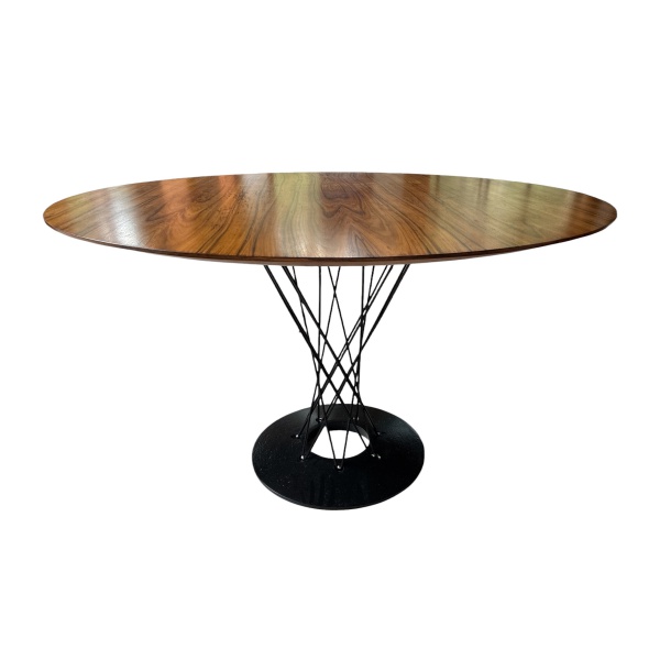 Joias . Mesa para jantar Noguchi com tampo de lâmina em Imbuia, foto 2
