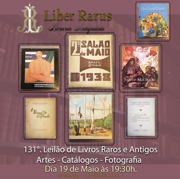 Arte . 32º Leilão de Livros e Papéis Raros e Antigos - Liber R foto 1