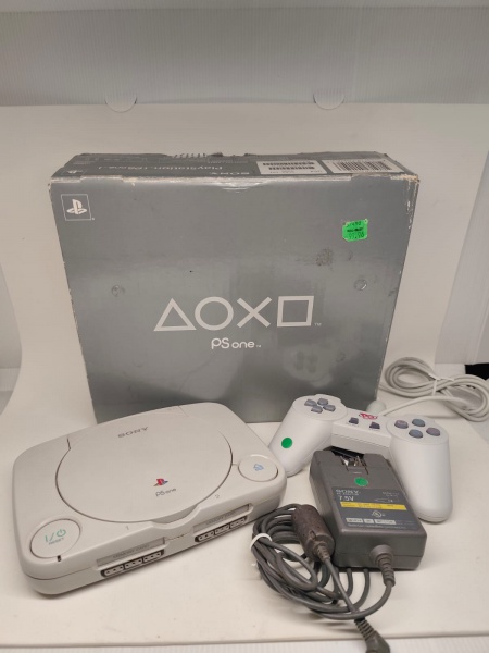 Joias . Console PSone original, modelo SCPH-101, região NTSC U/C americana, testado ...