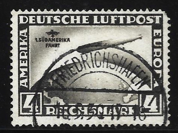 Joias . (79224) ALEMANHA REICH ZEPPELIN #39 DE 1930 MARCA 425 EUROS USADO.