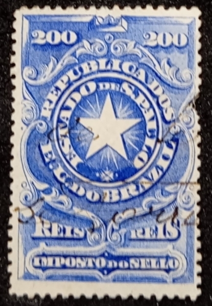 Joias . Brasil, selo fiscal foto 4