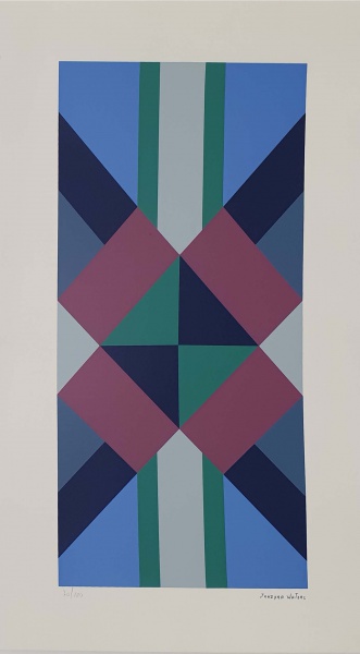 Jandyra Waters | Concreto | Serigrafia 70/100 | 58x33cm | ACID na matriz